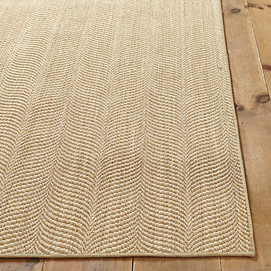 Dori Sisal Rug with Fish Scale Pattern & Tailored Surged Border | Ballard Designs, Inc.
