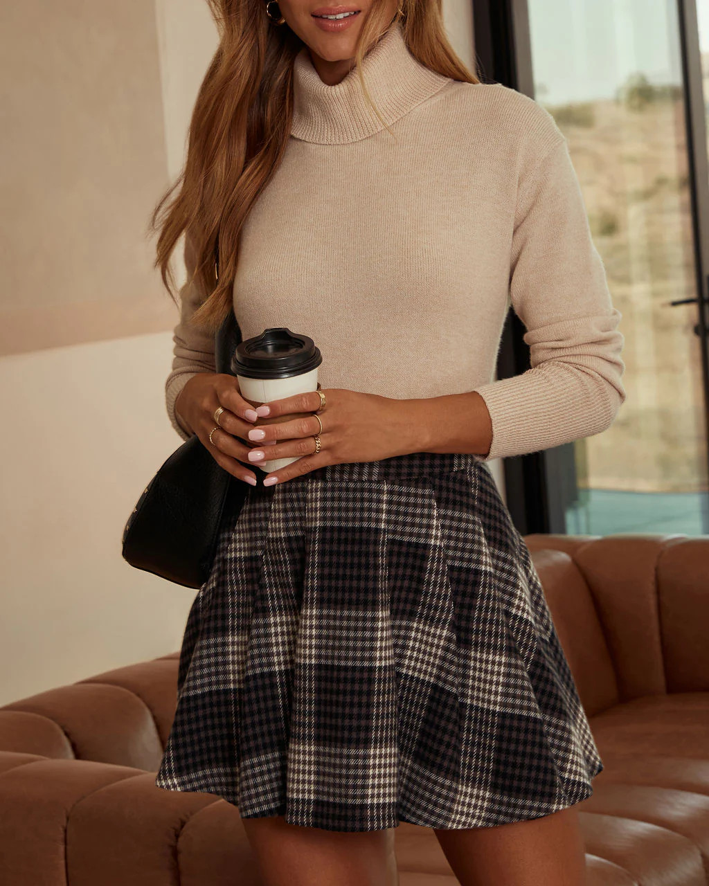 Faith Turtleneck Knit Sweater | VICI