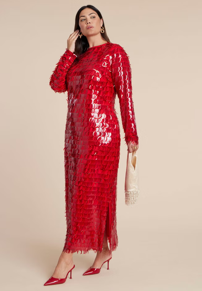 Paillette Moment Maxi | Eloquii