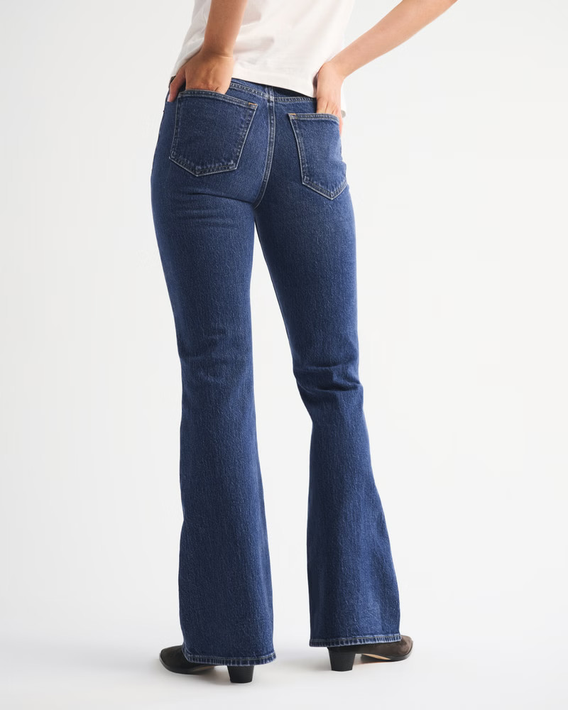 High Rise Flare Jean | Abercrombie & Fitch (US)