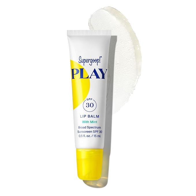 Supergoop! PLAY Lip Balm SPF 30 with Mint, 0.5 fl oz - Reef-Friendly, Broad Spectrum SPF Lip Balm... | Amazon (US)