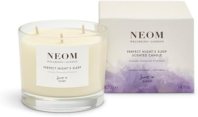 NEOM - Candle, 3 Wick | Lavender, Basil & Jasmine | Scented Candles for Home | Luxury Aromatherap... | Amazon (US)
