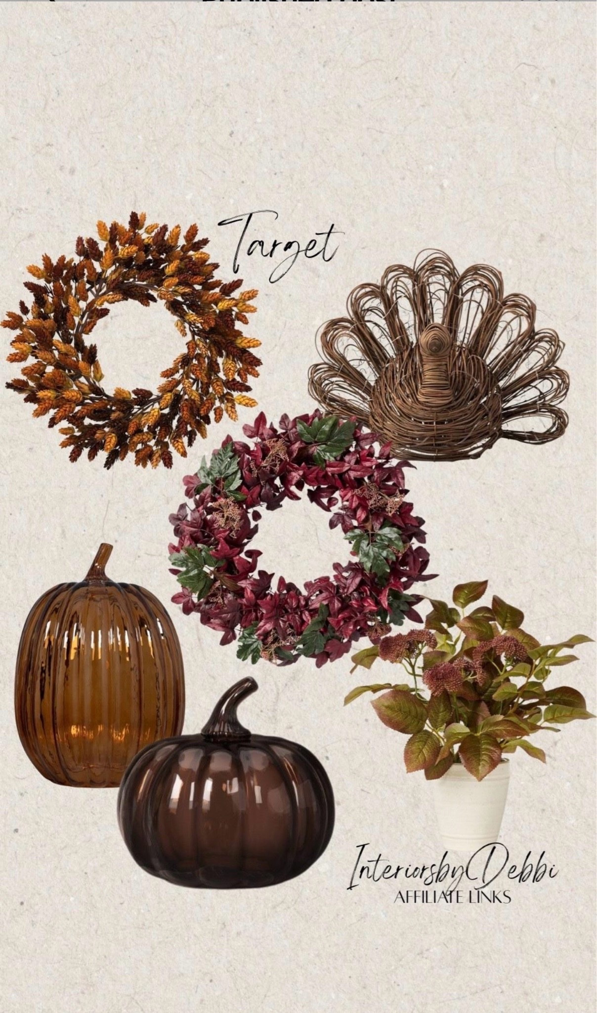 Target Finds
Fall wreaths, pumpkins, grapevine turkey, transitional home, modern decor, amazon find, amazon home, target home decor, mcgee and co, studio mcgee, amazon must have, pottery. barn, Walmart finds, affordable decor, home styling, budget friendly, accessories, neutral decor, home finds, buy new arrival, coming soon, sale alert, high end look for less, Amazon favorites, Target finds, cozy, modern, earthy, transitional, luxe, romantic, home decor, budget friendly decor #target

#LTKSeasonal #LTKHome