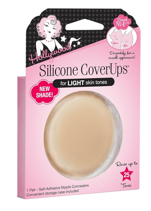 Hollywood Fashion Secrets Silicone Coverups, Hypoallergenic, Reusable, Washable, Gentle on Skin, ... | Amazon (US)
