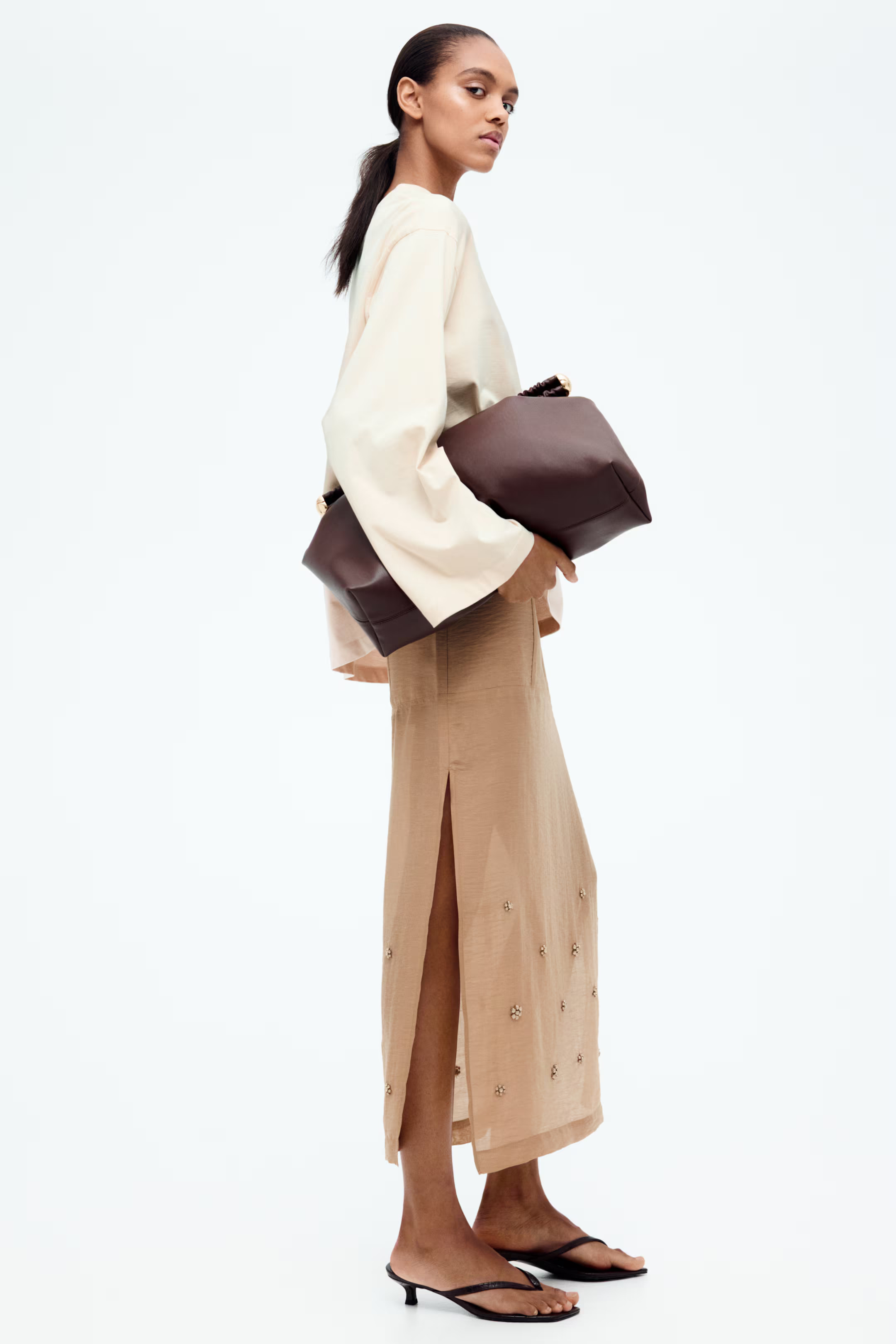 Embellished Sheer Skirt | H&M (US + CA)