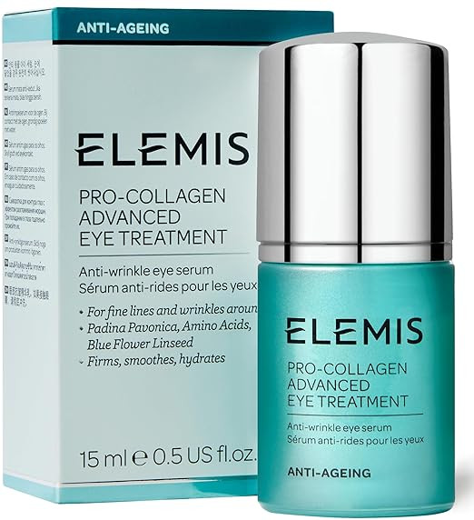 ELEMIS Pro-Collagen Advanced Eye Treatment | Lightweight Daily Anti-Wrinkle Eye Serum Helps Firm,... | Amazon (US)
