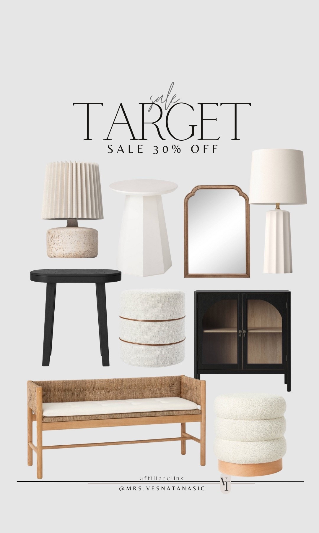 30% off select Target furniture, lightning, mirrors and more! 

@target @targetstyle #targetstyle #target #targethome #targetsale #sale #circleweek #targetcircleweek 

#LTKSeasonal #LTKSaleAlert #LTKHome