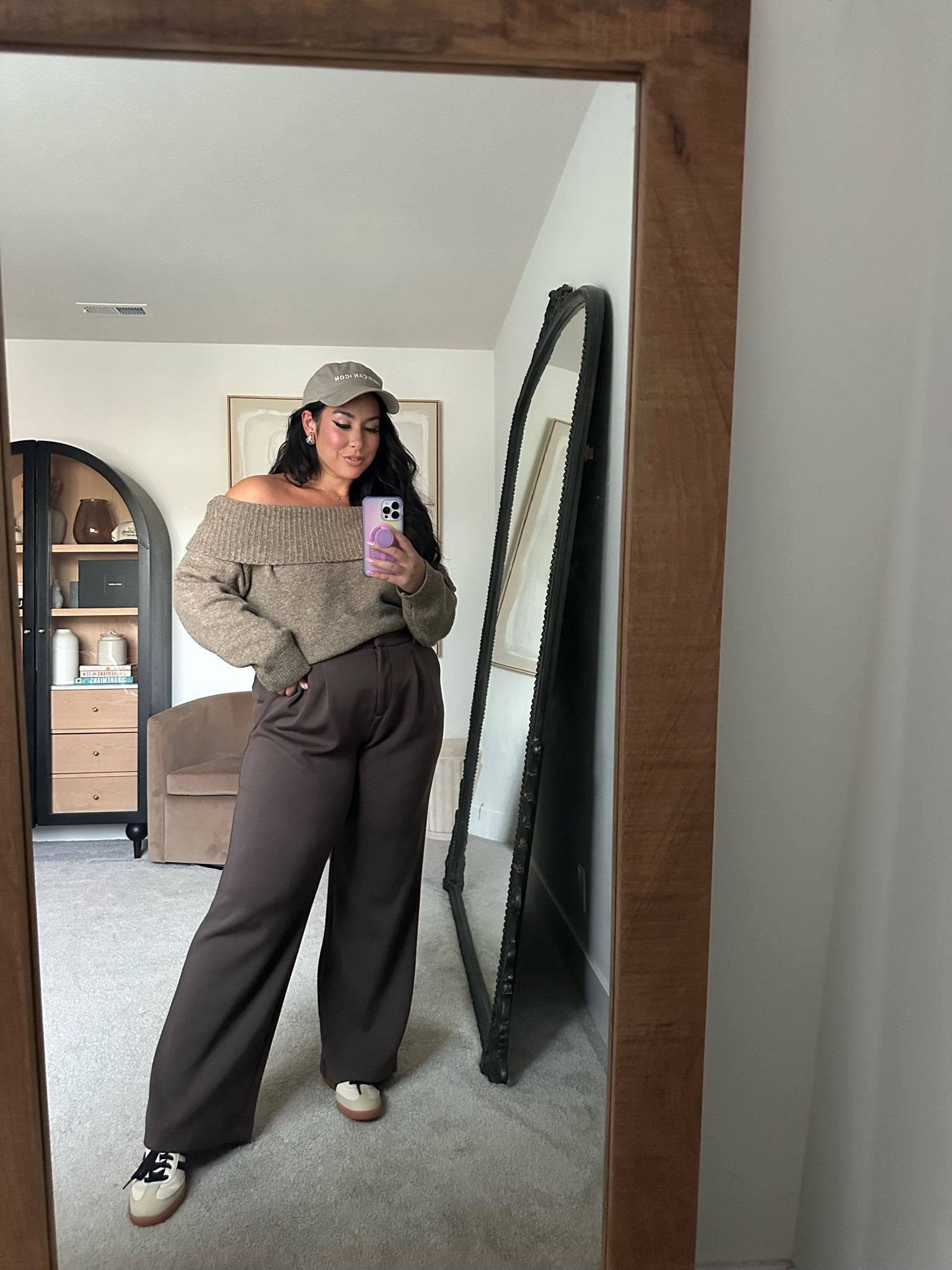 Size 14 trousers
Size xl sweater 
Midsize winter outfit
Midsize casual it
How to wear trousers 
Dibs code Bonnie 
- 
-
-
Midsize fashion, Winter fashion, Winter outfit inspo, Casual outfit inspo, Midsize style 

#LTKFindsUnder100 #LTKStyleTip #LTKMidsize