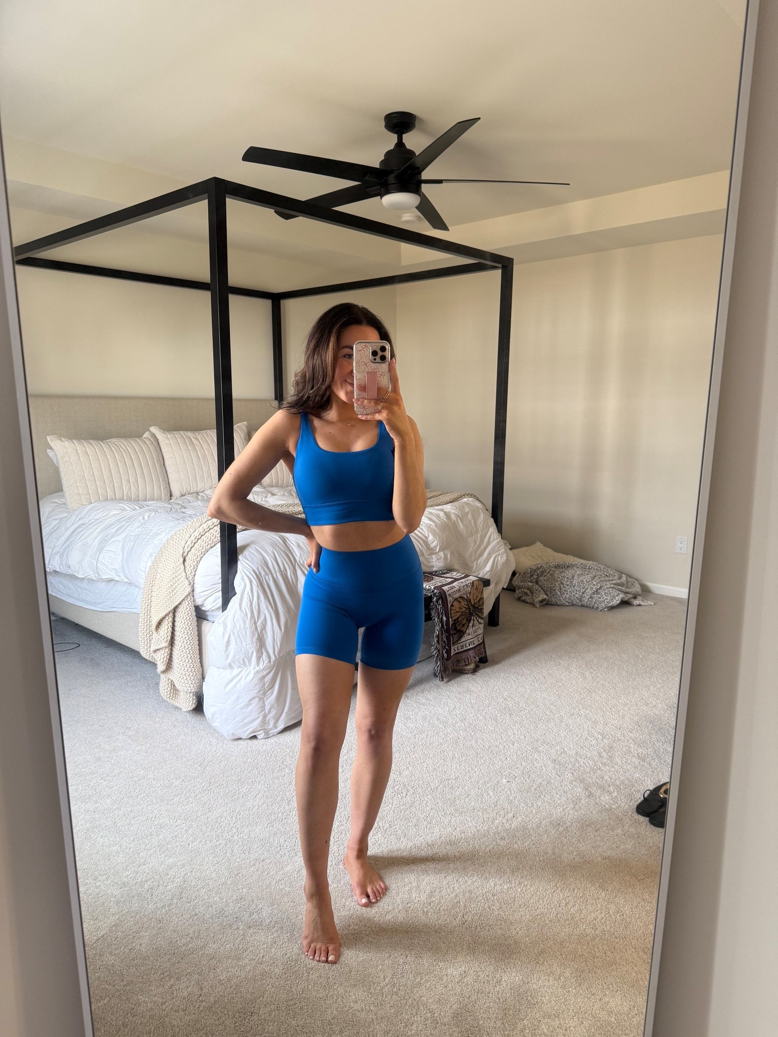 Small top
XS shorts

Amazon. Workout. Hiking. Travel. Honeymoon. Hawaii  

#LTKActive #LTKFindsUnder50 #LTKTravel