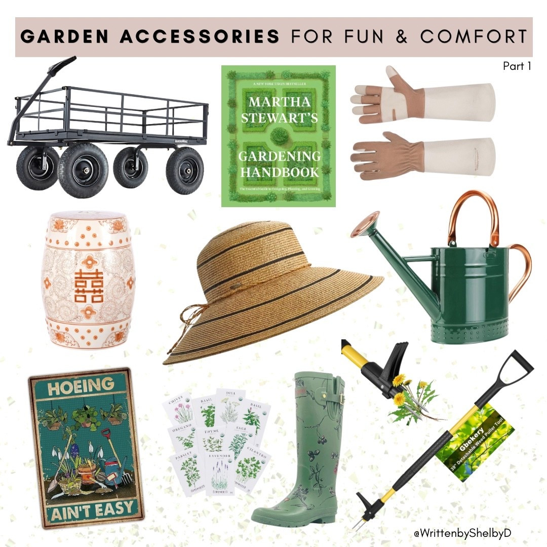 Women’s garden accessories for fun, to learn, and be comfortable!

#LTKSeasonal #LTKActive #LTKHome
