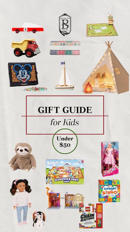 Gift ideas for kids 

Preschool | elementary | grade school | Amazon | Target | Walmart | Pottery Barn Kids | Maisonette | Bluey | Disney | Barbie 

#LTKGiftGuide #LTKkids #LTKfamily