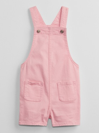 babyGap Denim Shortalls with Washwell | Gap Factory