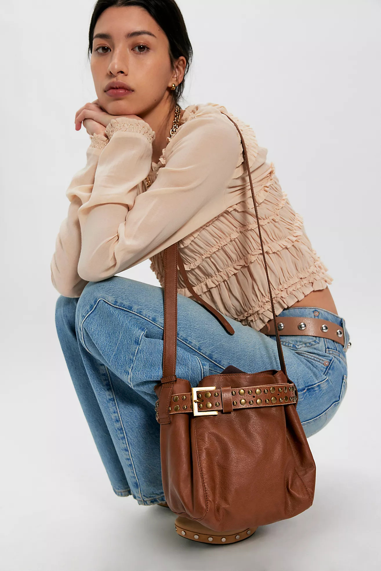 Embellished Belt Bucket Bag | Free People (Global - UK&FR Excluded)