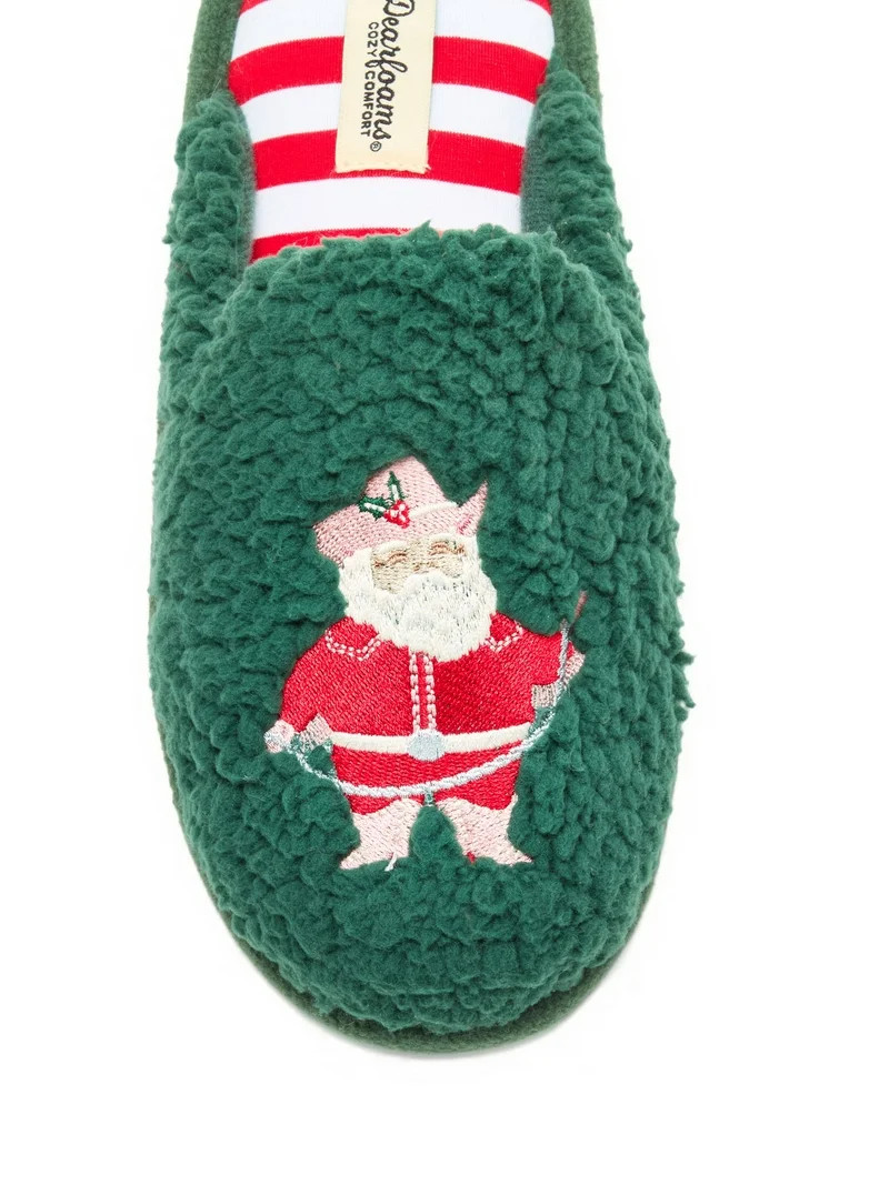 Dearfoams Cozy Comfort Women's Holiday Novelty Slippers | Walmart (US)