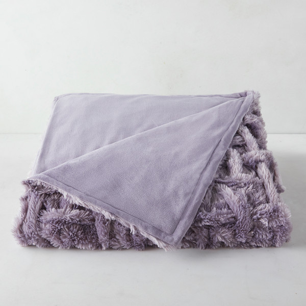 Oslo Throw - Amethyst | Z Gallerie