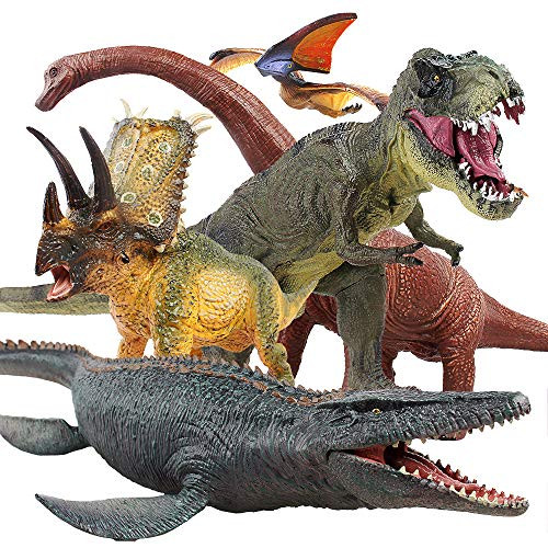 Jumbo Dinosaur Toys Set Realistic Looking Big Dinosaur Figures for Dinosaur Lovers,Kids Perfect D... | Amazon (US)