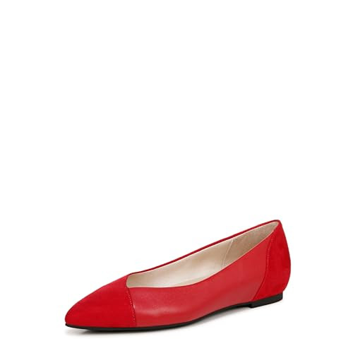 LifeStride Womens Promise Ballet Flat Fire Red 8 M | Amazon (US)