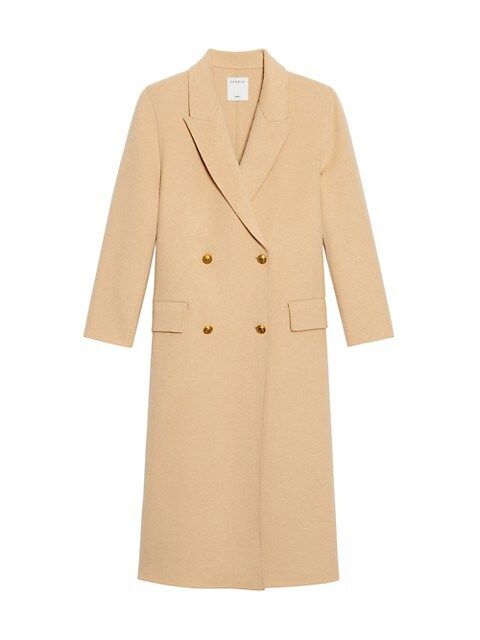 Mystere Double-Breasted Wool Coat | Saks Fifth Avenue