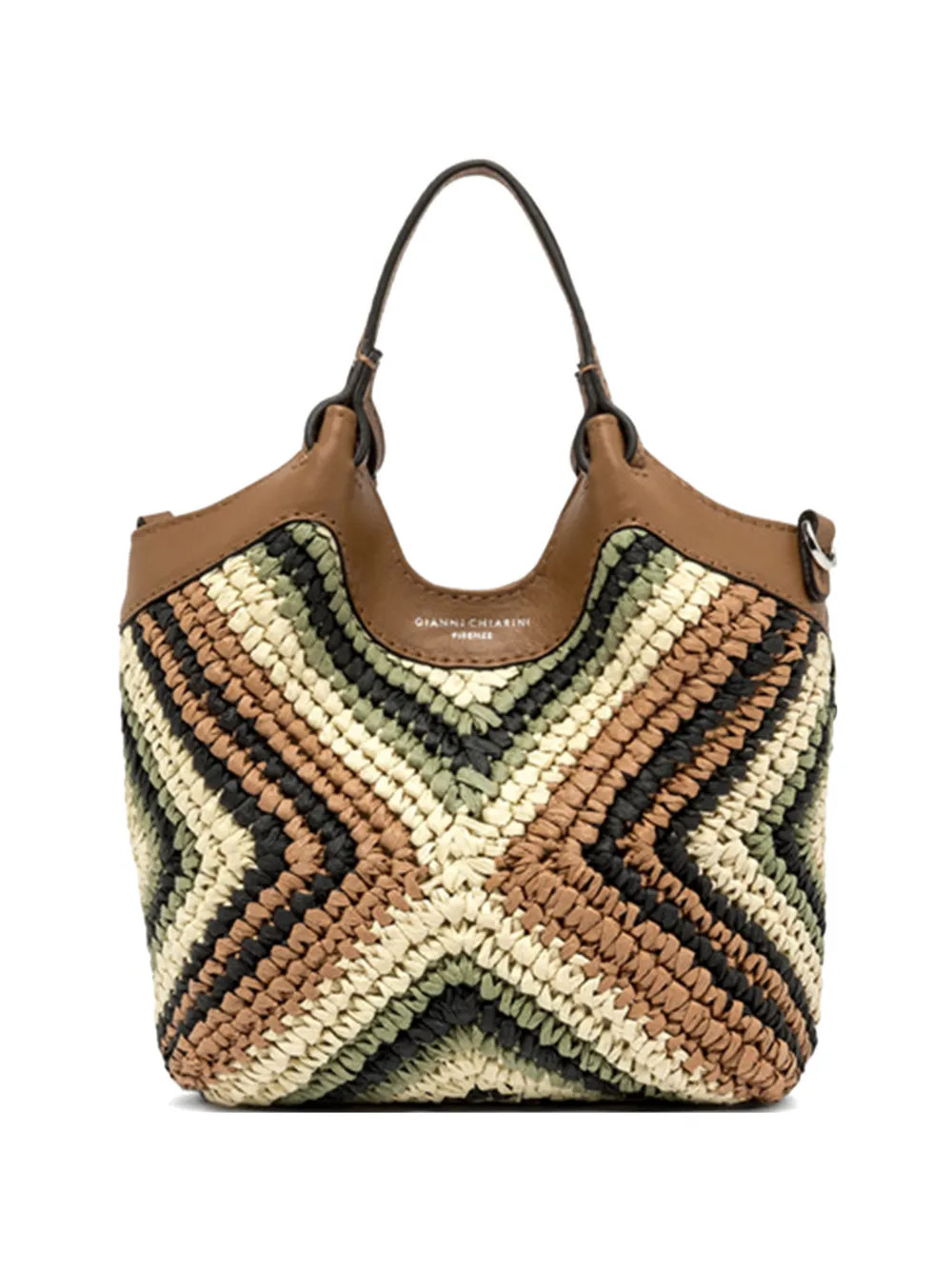 GIANNI CHIARINI Dua Woven Shoulder Bag | Brown | FARFETCH IE | Farfetch Global