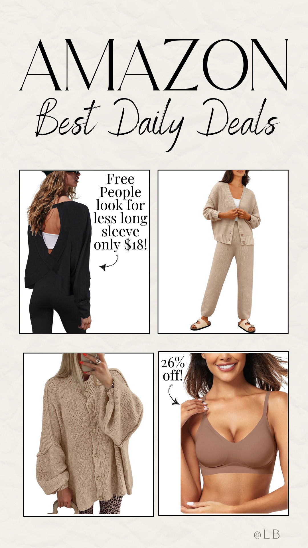 The best daily deals on Amazon today!  

 #LTKootd #LTKActive #LTKSaleAlert