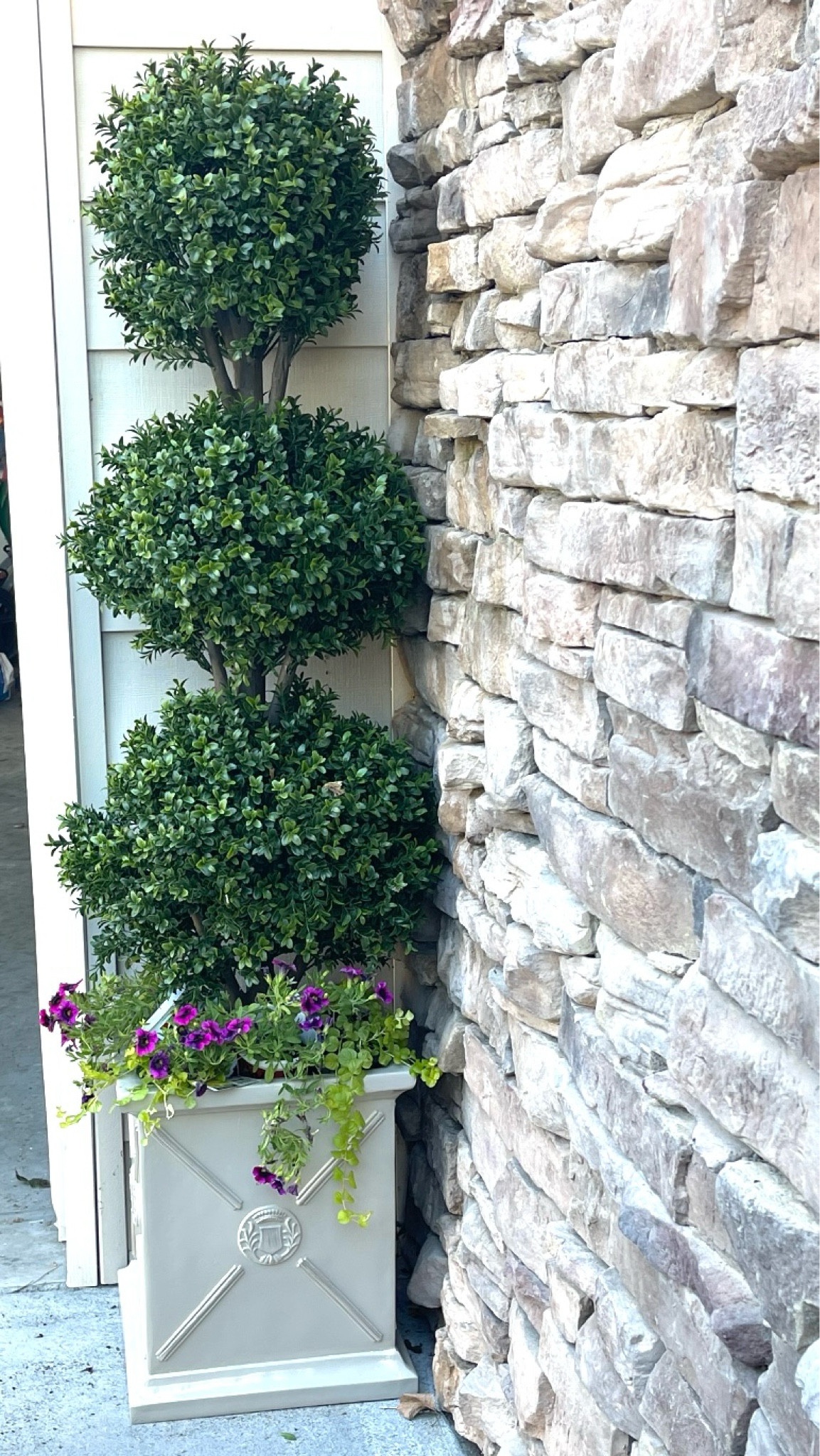 Classic planter, Ballard Designs Planter, outdoor decor, faux topiary tree #planter #topiarytree 

#LTKhome