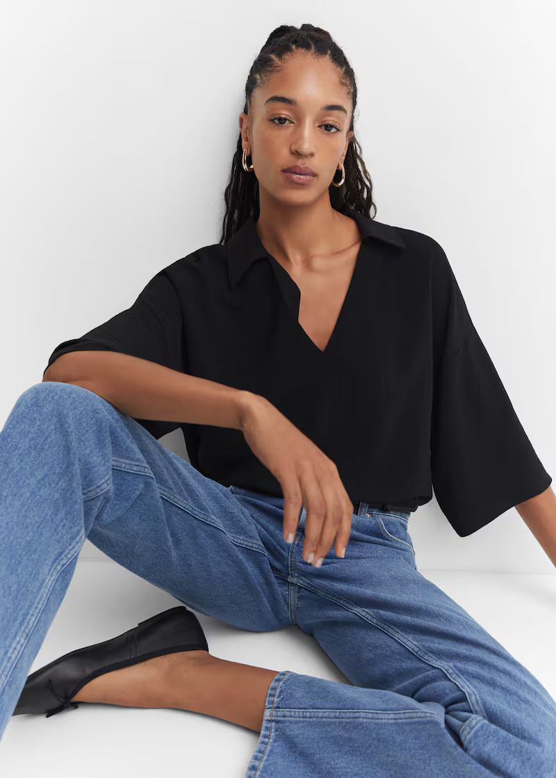 Search: black shirt (76) | Mango USA | MANGO (US)