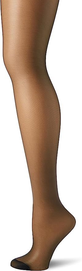 Hanes Women's Control Top Reinforced Toe Silk Reflections Panty Hose | Amazon (US)