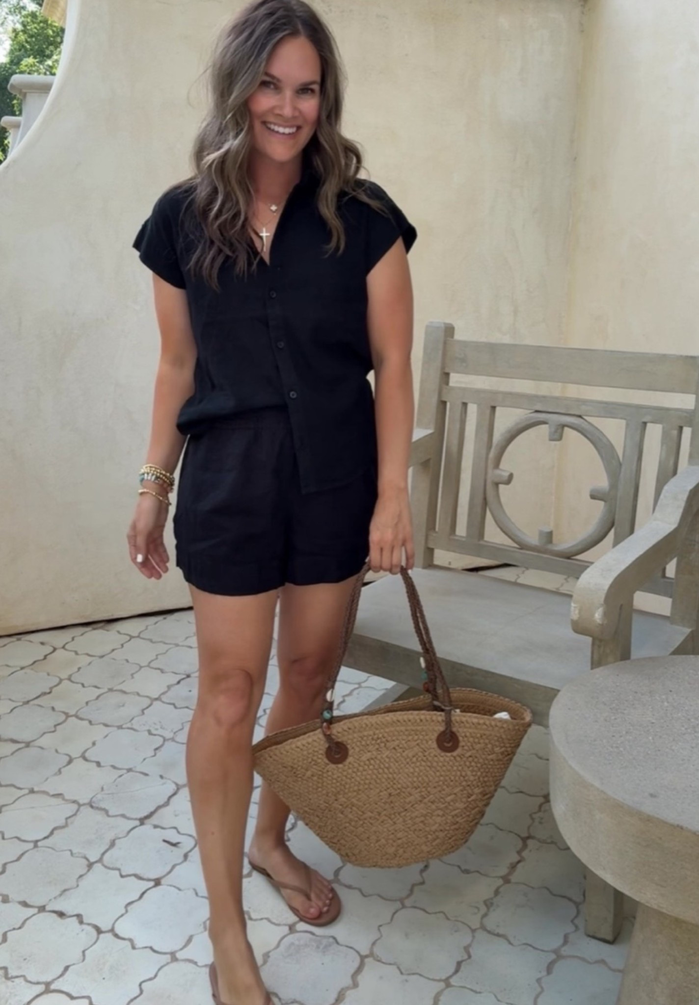 The easiest one-and-done outfit 🖤 Perfect for summer and so easy to dress up or keep casual

#LTKootd #LTKgrwm #LTKmomlife