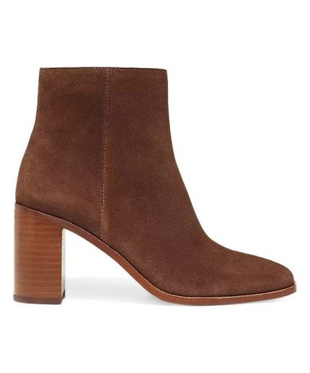 Madewell Rich Brown Greer Suede Ankle Boot - Women | Zulily