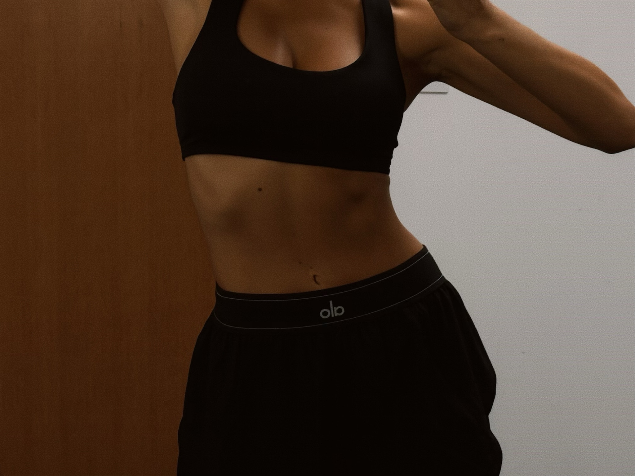 alo gym set 🖤 

#LTKFitness #LTKStyleTip