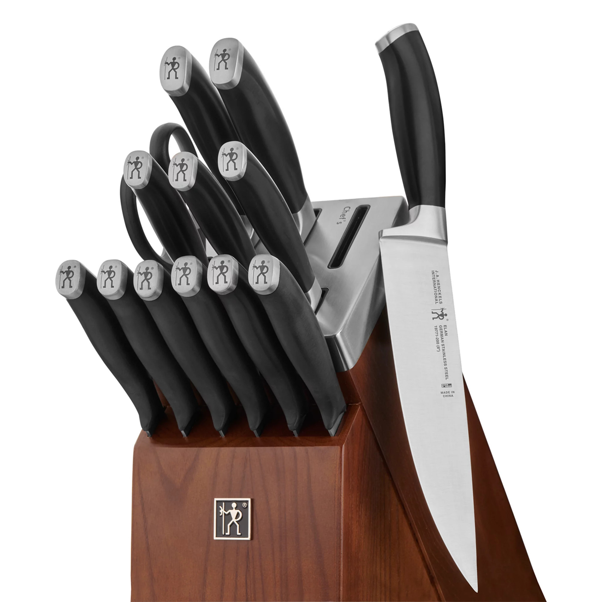 Henckels Elan Self-Sharpening 14-pc. Knife Block Set | Kohl's