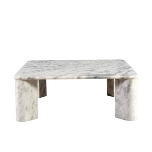Moe's Home Collection Segment Coffee Table Ashen Grey Stone Coffee Tables | Homesquare
