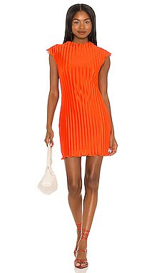 House of Harlow 1960 x REVOLVE Kenji Mini Dress in Red Orange from Revolve.com | Revolve Clothing (Global)