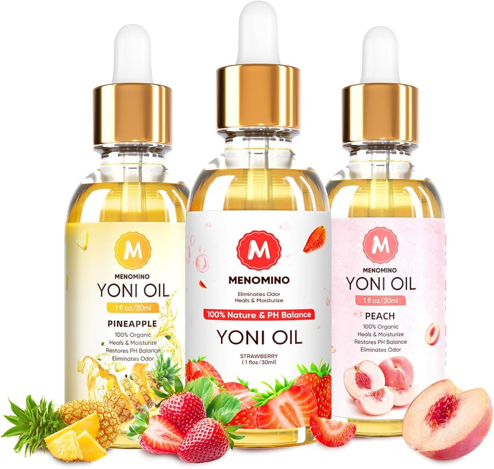 3 Pack Yoni Oil Feminine Oil for Women pH Balance - Feminine Deodorant - Vaginal Moisturizer - El... | Amazon (US)