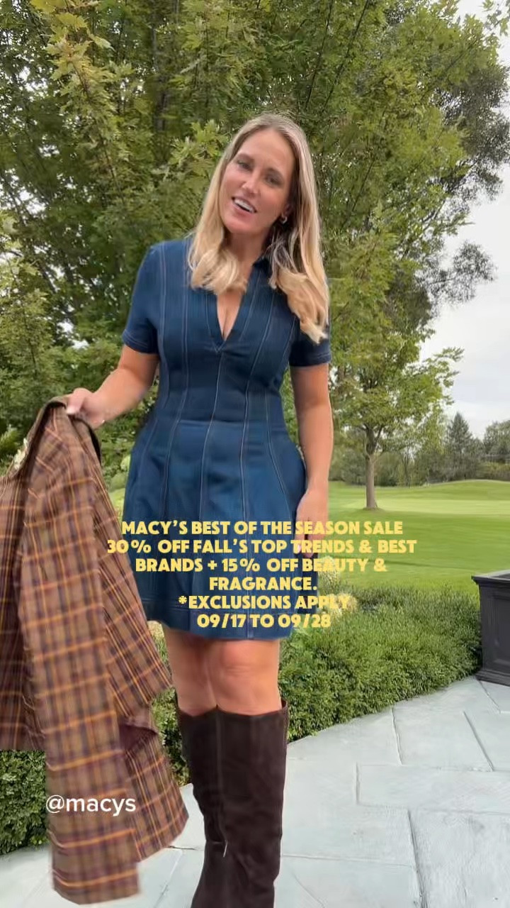 @macys  Best of the Season Sale is here but only until 9/28.  Don’t miss out on 30% off our favorite Fall trends!  Grab boots, dresses, sweaters and more from names we love and trust. Also, 15% off beauty too! Linking a few of our favorite beauty items too!*exclusions apply 09/17 to 09/28

#macyspartner

#LTKOver40 #LTKSaleAlert