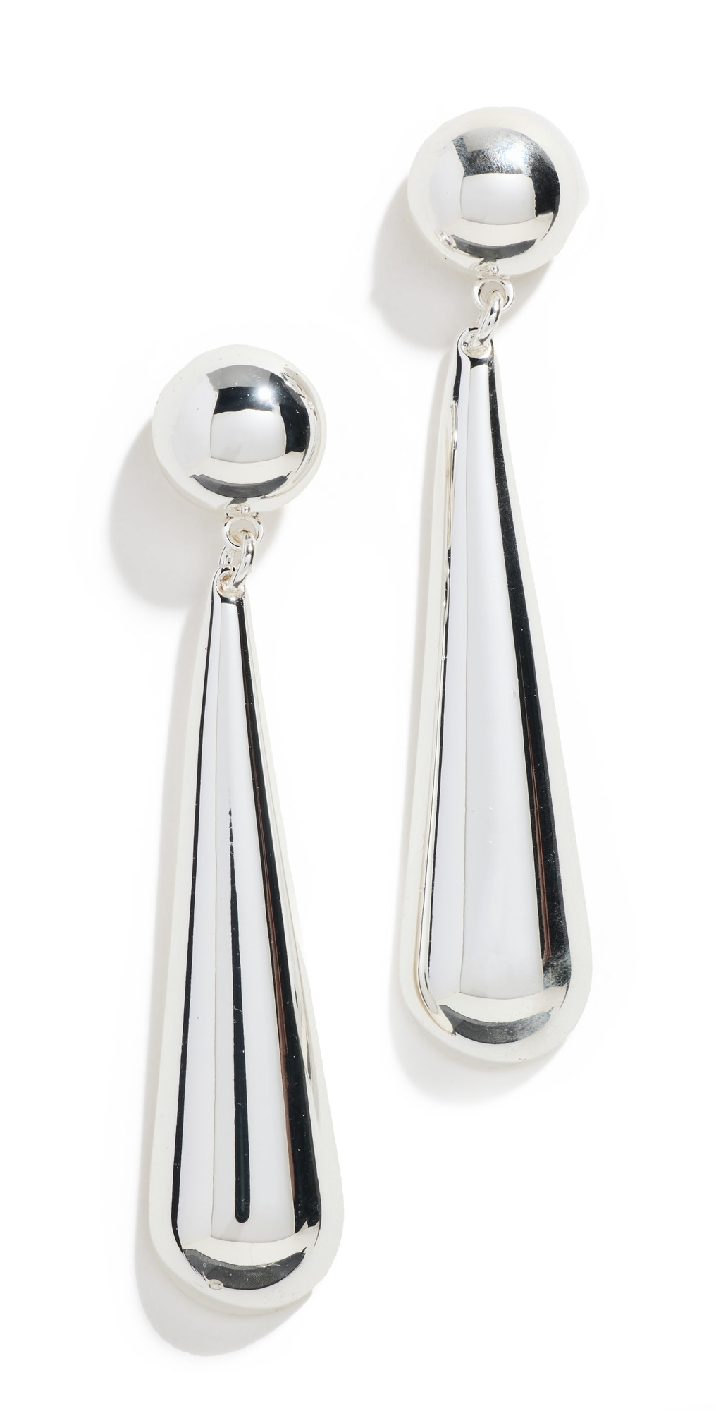 SHASHI Linna Earrings Silver One Size | Shopbop
