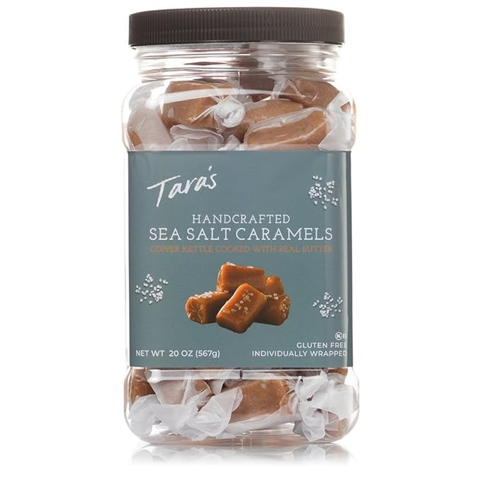 Tara's All Natural Handcrafted Gourmet Sea Salt Caramel: Small Batch, Kettle Cooked, Creamy & Ind... | Amazon (US)