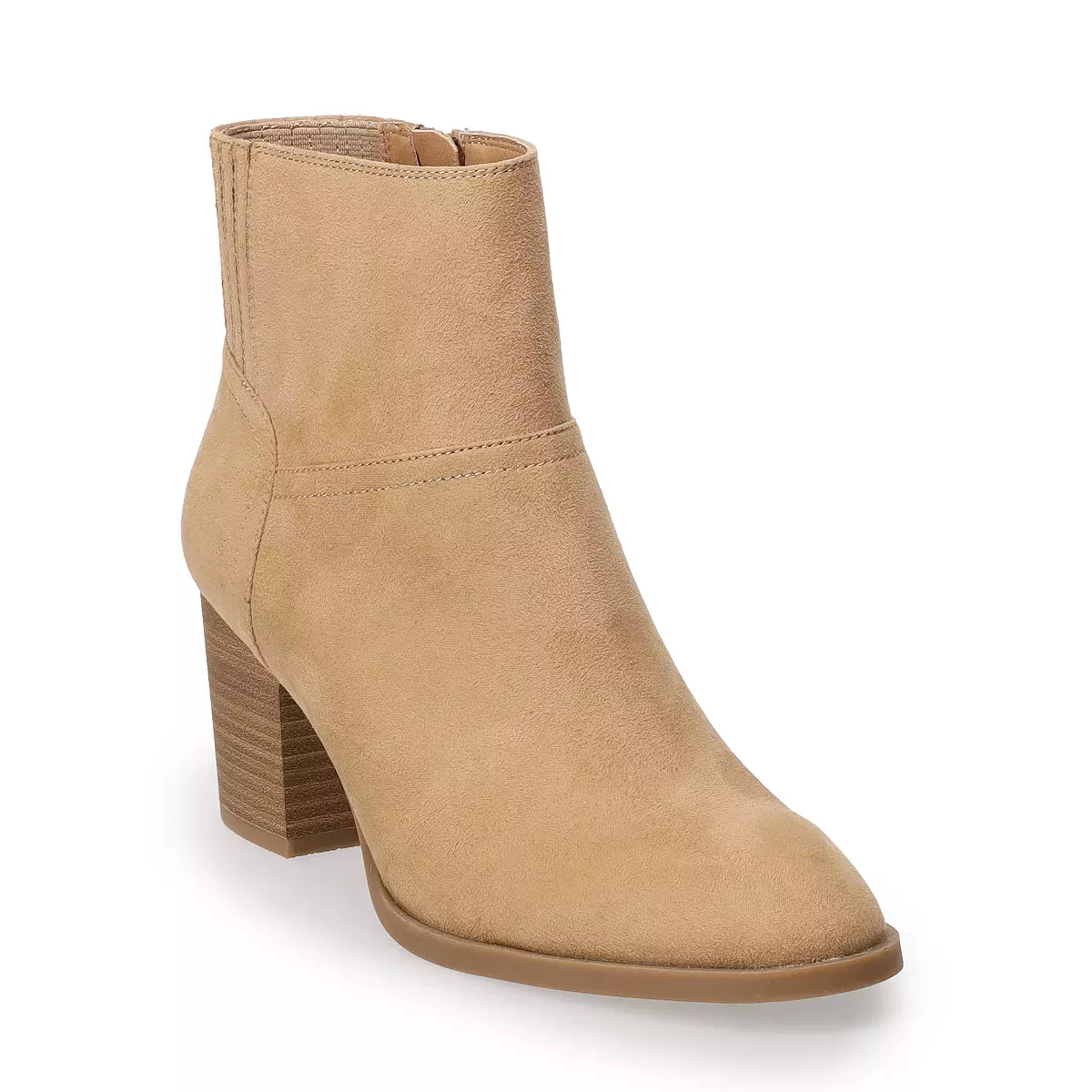 Lc lauren conrad éclair women's high heel ankle hot sale boots