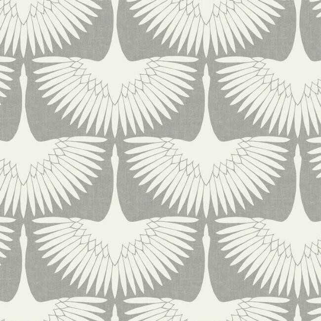 White Cranes Peel and Stick Wallpaper | World Market