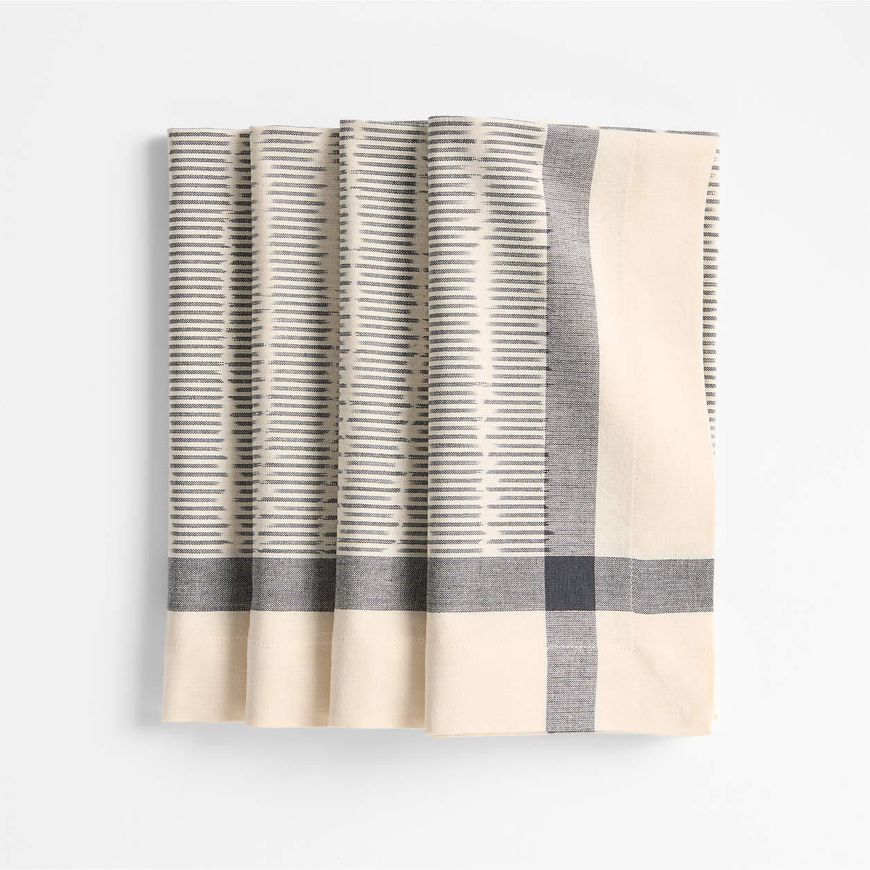 Indigo Blue Ikat Napkins, Set of 4 + Reviews | Crate & Barrel | Crate & Barrel