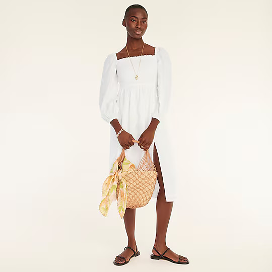 Linen daydream dress | J. Crew US
