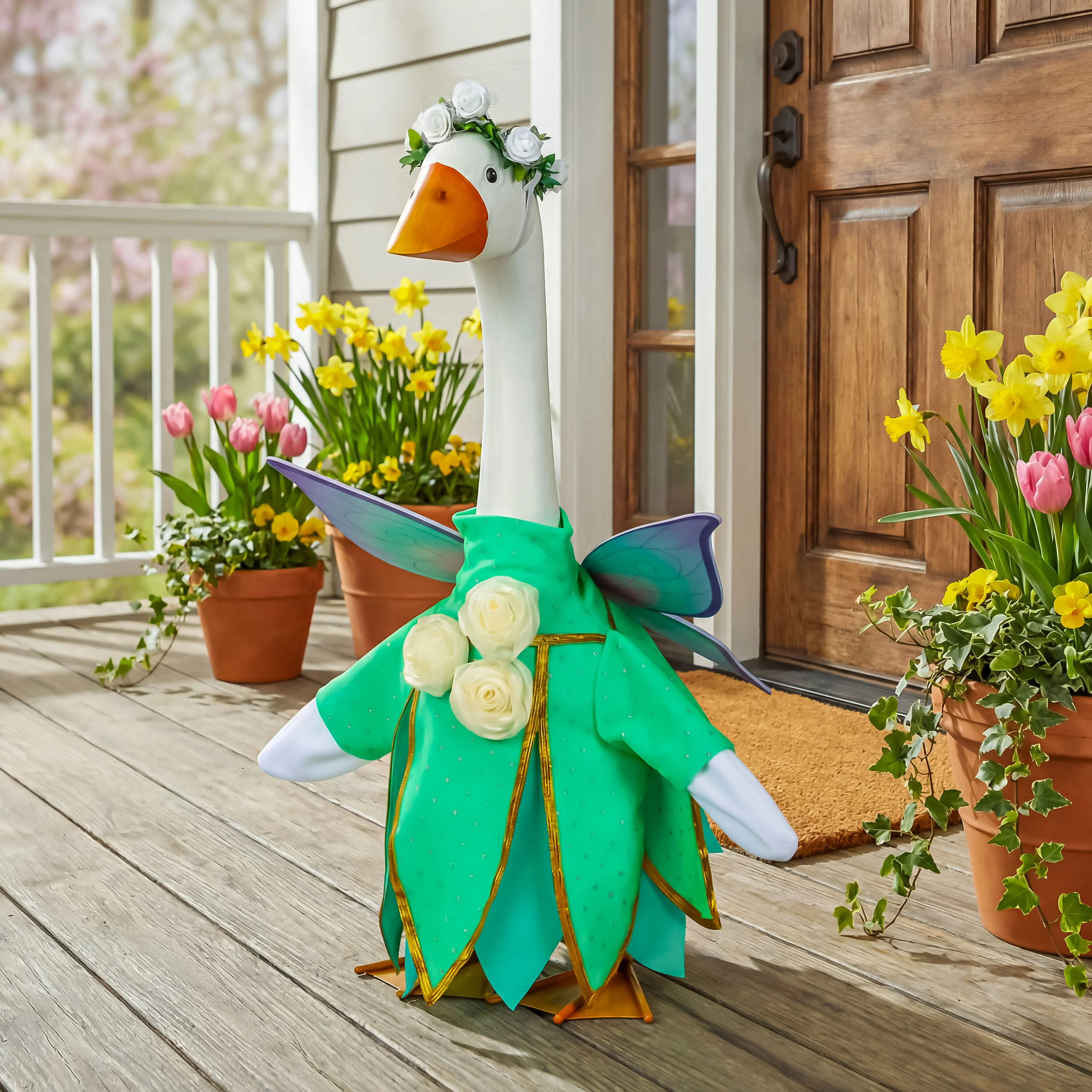 Porch Goose Outfit, Fairy | My Evergreen