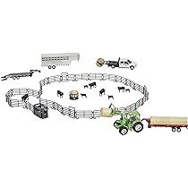 Big Country Toys Ultimate Ranch Set - 1:20 Scale - 54 Piece Ranch Play Set - Collectible Farm Toys | Amazon (US)