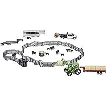 Big Country Toys Ultimate Ranch Set - 1:20 Scale - 54 Piece Ranch Play Set - Collectible Farm Toys | Amazon (US)