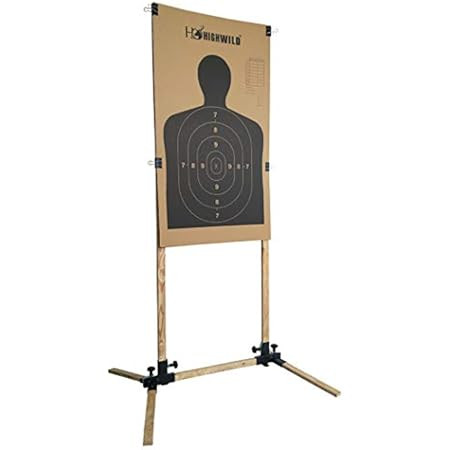 Highwild Adjustable Target Stand Base for Paper Shooting Targets Cardboard Silhouette - H Shape - US | Amazon (US)
