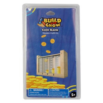 Build and Grow Kid's Coin Bank Project Kit | Lowe's