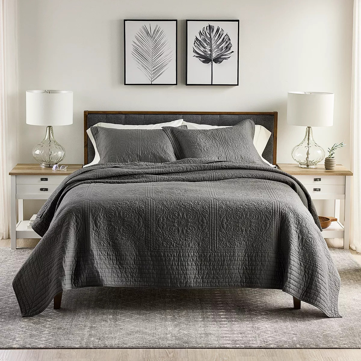 Sonoma Goods For Life® Solid Cotton Quilt or Sham | Kohl's