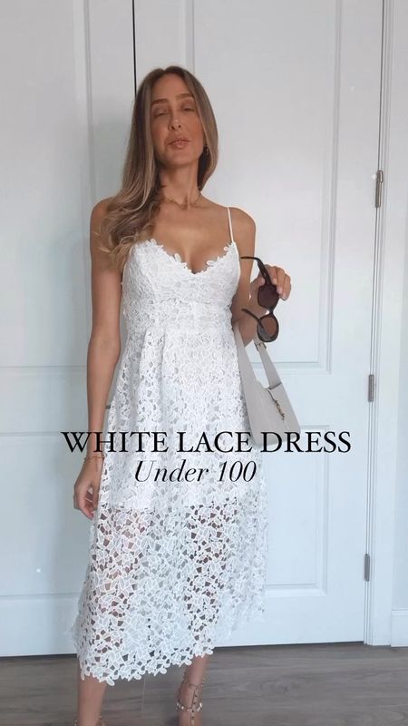 Gorgeous white muse lace dress 
Under 100. Perfect for Mother’s Day , graduation or even for
brunch. Runs tts , this is small. 


#LTKSeasonal #LTKOver40 #LTKStyleTip