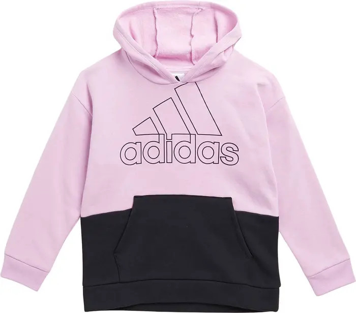 ADIDAS Colorblock Fleece Hoodie | Nordstromrack | Nordstrom Rack