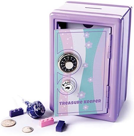 Fat Brain Toys My Treasure Keeper Safe & Bank Playroom and Bedroom Furnishings for Ages 5 to 10 | Amazon (US)